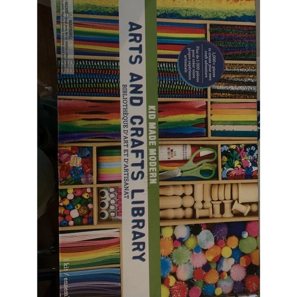 (1558) Kid Made Modern Arts And Craft Library - Picture 2 of 2